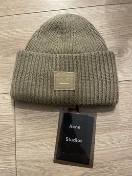 Czapka brązowa ACNE Studios nowa z metką okazja !!