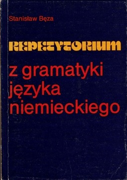 Repetytorium z gramatyki języka niemieckiego Bęza