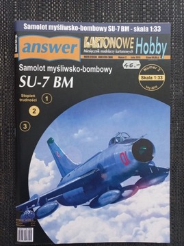 Karton. Hobby 2015\2 Samolot Su-7 BM + LASERY