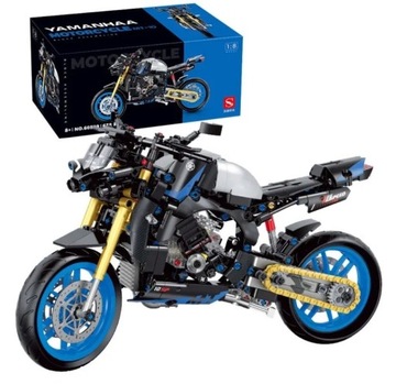 Klocki wzór LEGO Yamaha MT GTE Autko Samochodzik Hit Wyścigi Motocykl