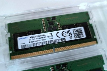 Pamięć RAM 16GB (2x8GB) Samsyng DDR5 4800MHZ 