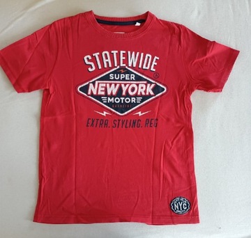 T-shirt NEW YORK bawełna C&A r.146/152