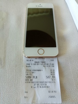 Super iphone 5S kolor złoty