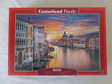Puzzle Castorland Wenecja o zachodzie słońca 500 e