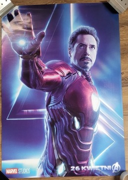Plakat Iron Man Avengers Koniec Gry