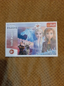 Puzzle frozen, 30 elementów 