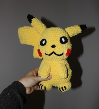 Pluszak Pikachu handmade