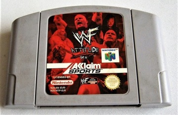 WWF ATTITUDE GET IT ! ANG EUR PAL NINTENDO 64