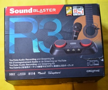 CREATIVE SOUND BLASTER R3 + MIKROFONY