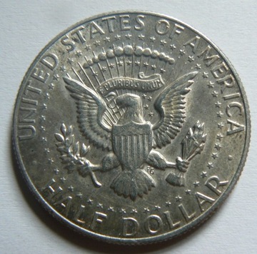 USA 1/2 dolara, 1969. Srebro