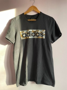 T-shirt Adidas czarny S