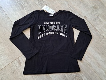 T-shirt dziewczęcy dł rękaw Brooklyn/ rozm 146/152