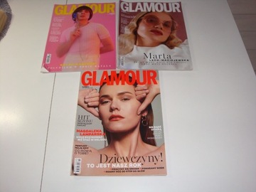 Czasopismo Glamour  3 sztuk 