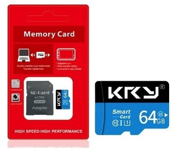 karta KRY 64GB MicroSD Smart Card klasa 10 U1
