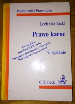 Prawo Karne Lech Gardocki 9 wydanie