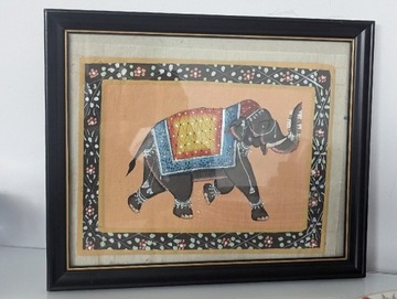 Obraz Indie Słoń miniatura Indopersja