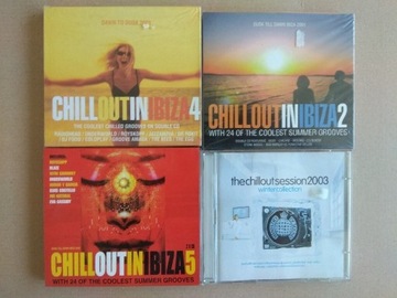 Chillout in Ibiza, płyty CD dwupłytowe