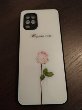 Nowe etui Xiaomi Mi 10 Lite Róża Białe śliczne
