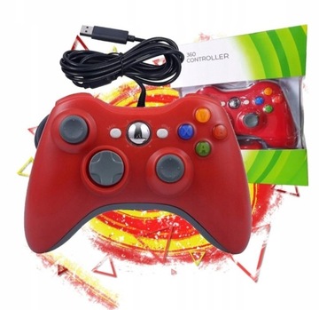 Pad Xbox 360/PC Czerwony