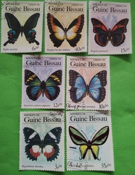 Znaczki pocztowe tematyczne - motyle