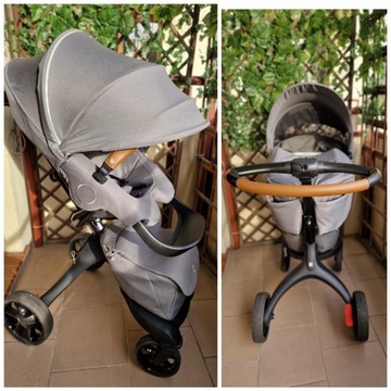 Wózek 2w1 Stokke Xplory spacerówka + gondola