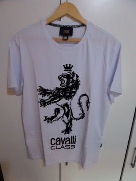 ROBERTO CAVALLI CLASS Koszulka T-shirt Nowa XL NEW