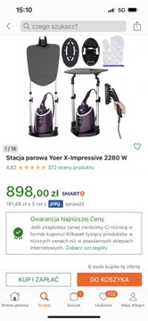 Stacja parowa Yoer X-Impressive 2280 W