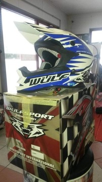 Kask motocross WULF