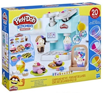 #NOWE# PLAY-DOH SUPERKOLOROWA KAWIARNIA Trójmiasto