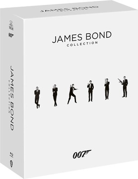 James Bond 007 24 Blu-ray cała kolekcja PL Polski