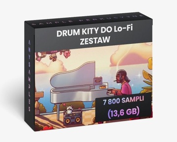 Zestaw drum kitów do muzyki Lo-Fi | 13,6 GB