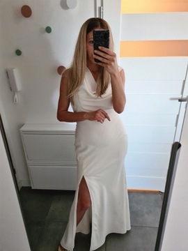 Coast Ma 38.sukienka suknia ślubna biała długa syrenka