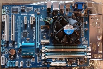 Płyta główna Gigabyte GA-Z77-DS3H + Core i5-2500K