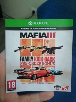 MAFIA III Family Kick-Back DLC Xbox One / Series X