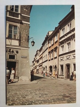 WARSZAWA Stare Miasto ulica Freta KAW 1980