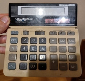 Kalkulator citizen sdc-868