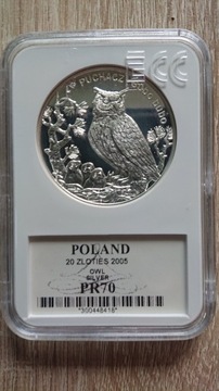 20zł.2005r.Puchacz- GCN PR70 