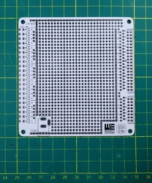 PCB G1e z złączem 40 pin + 16 pin prototypowa