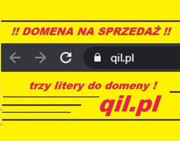 Domena qil.pl trzy literowa opłacona do 20.10.22 