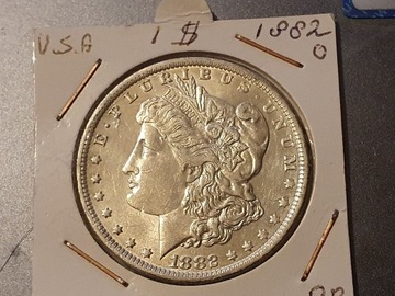 USA 1 dolar, 1882 stan !!!
