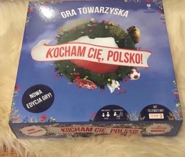 Gra planszowa Kocham Cię Polsko 