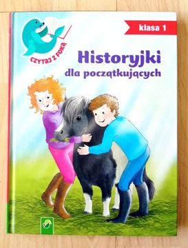 Edukacyjna książka dla dzieci "Historyjki dla początkujących" Czytaj z foką