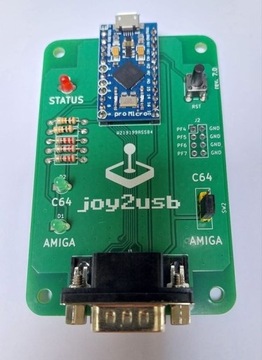 Adapter joysticka DB9 Atari do USB