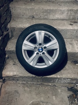 Opony zimowe plus felgi oryginalne BMW 2 szt