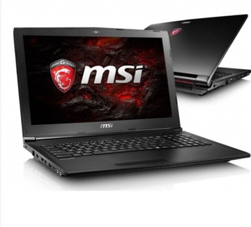 Laptop gamingowy MSI GL62M 7RDX (i7-7700HQ, GTX105