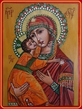 Ikona Matki Boskiej Czułej z Dzieciątkiem