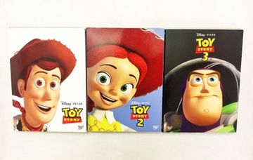 TOY STORY 1-3 DVD KOMPLET PL POLSKI DUBBING