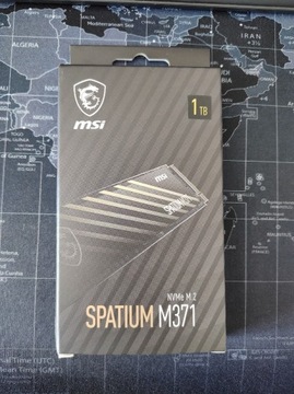 Dysk SSD MSI Spatium M371 1TB M.2 PCIe