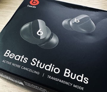 Beats Studio Buds | czarne | słuchawki dokanałowe