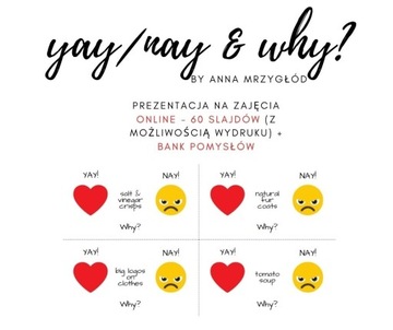 yay/nay & why? - gra prezentacja online angielski 